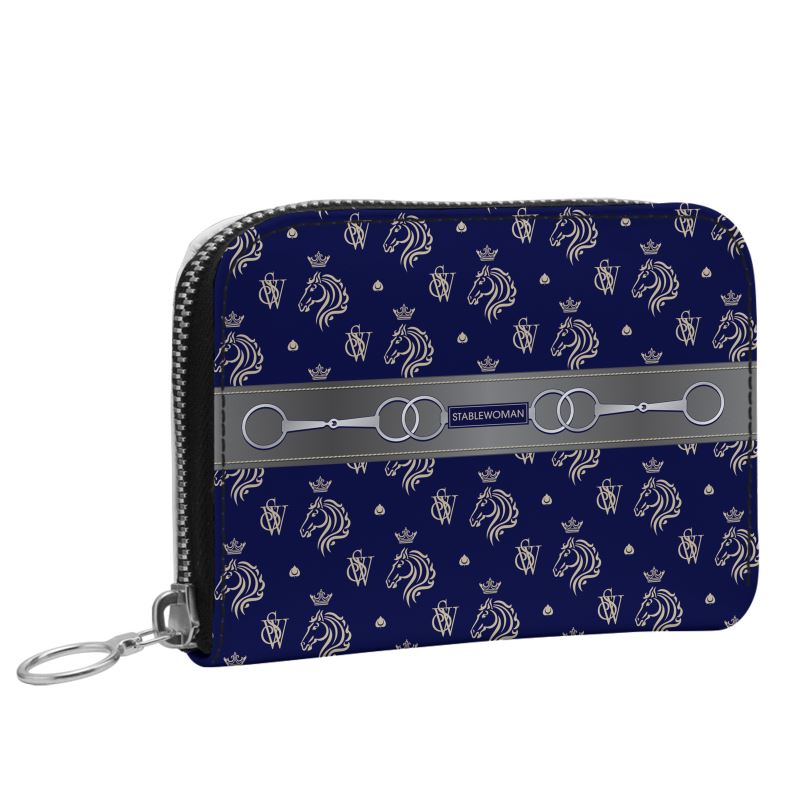 Signature Leather Zip Wallet