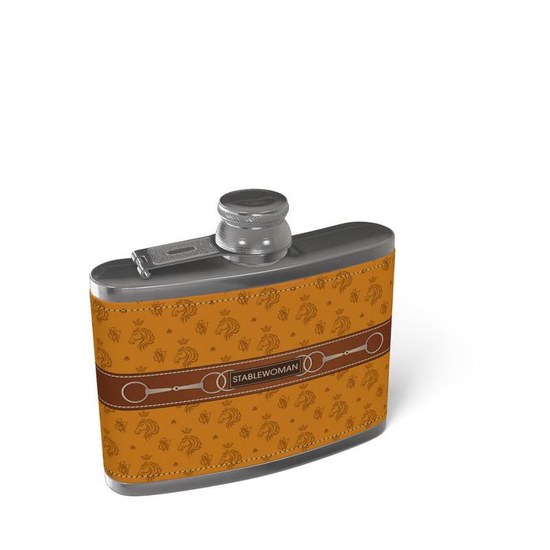Signature 4oz. Leather Wrapped Flask
