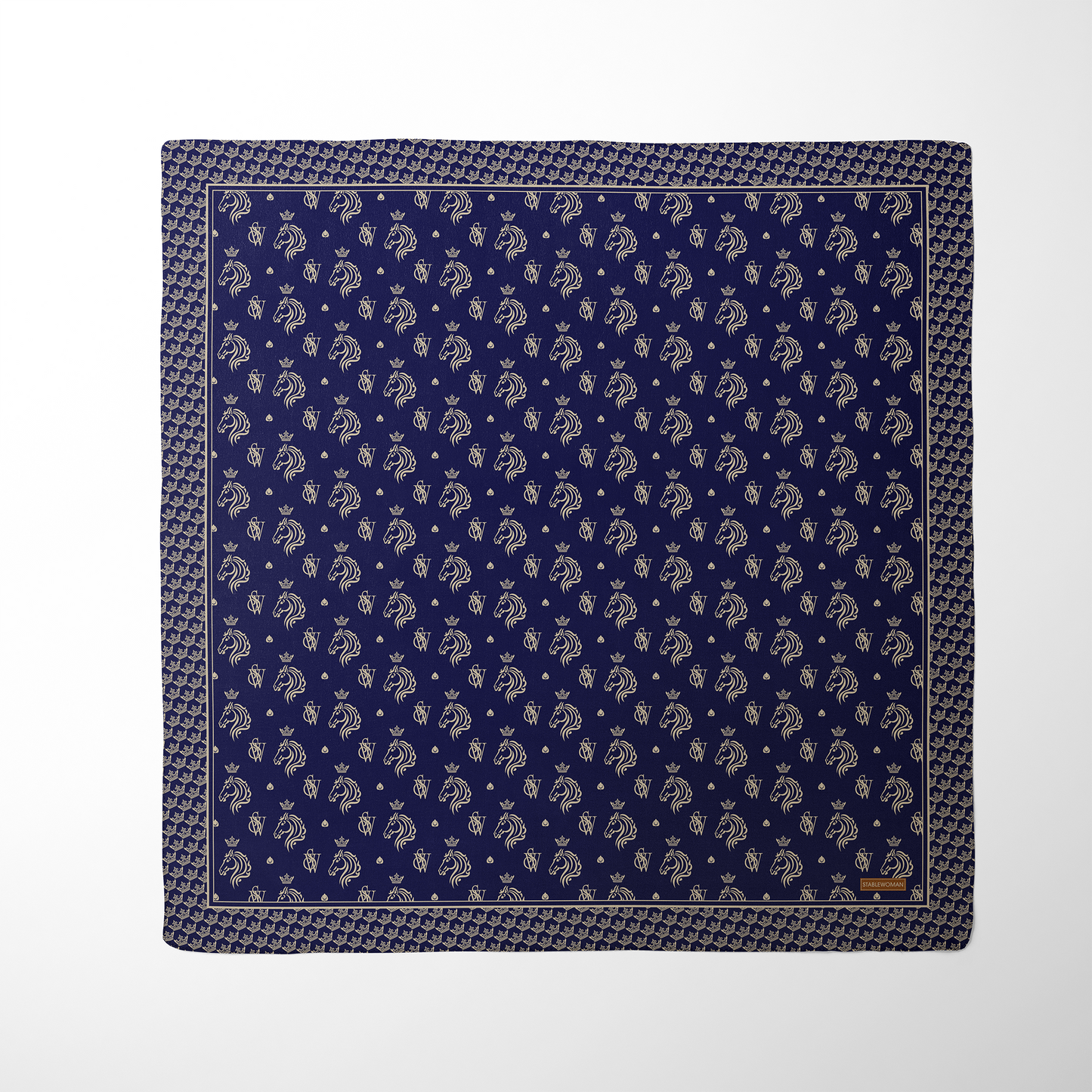 Signature Luxury Scarf – Midnight