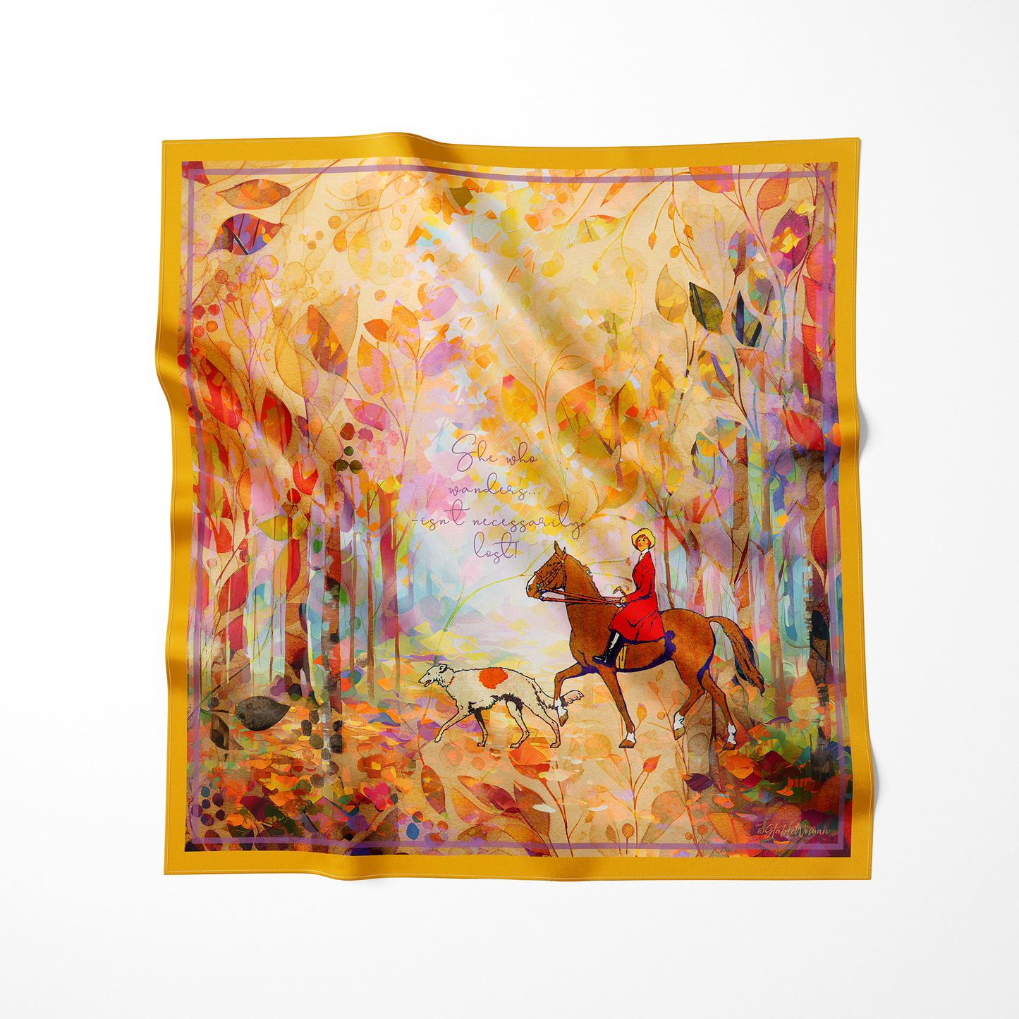 She Who Wanders – Luxury Scarf