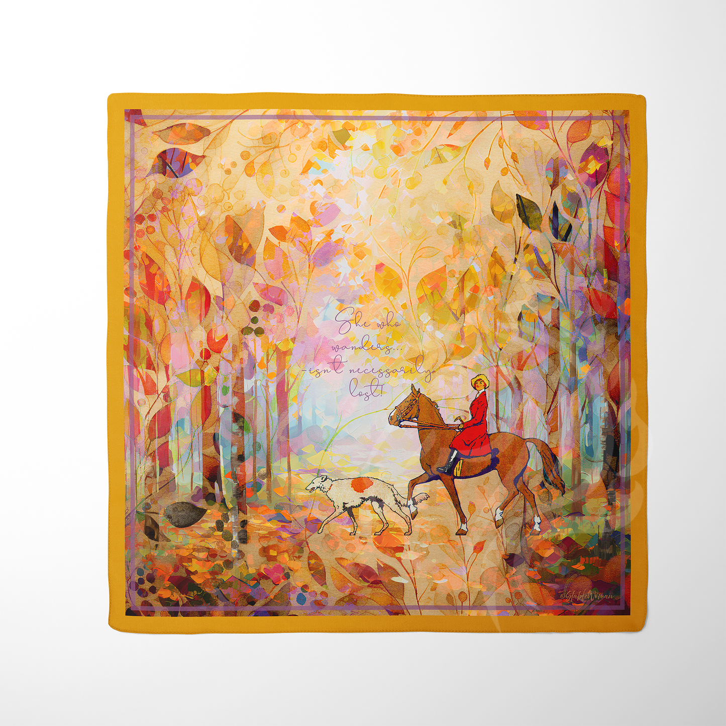 She Who Wanders – Luxury Scarf