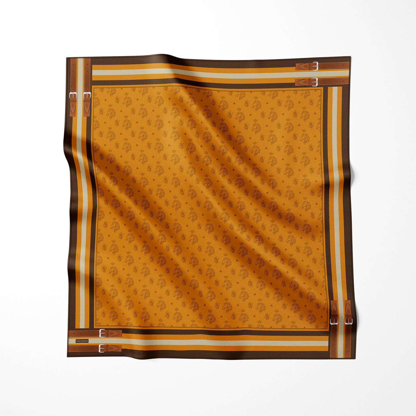 Signature Surcingle – Luxury Scarf
