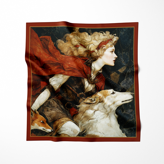 The Three Graces of the Hunt – Luxury Scarf