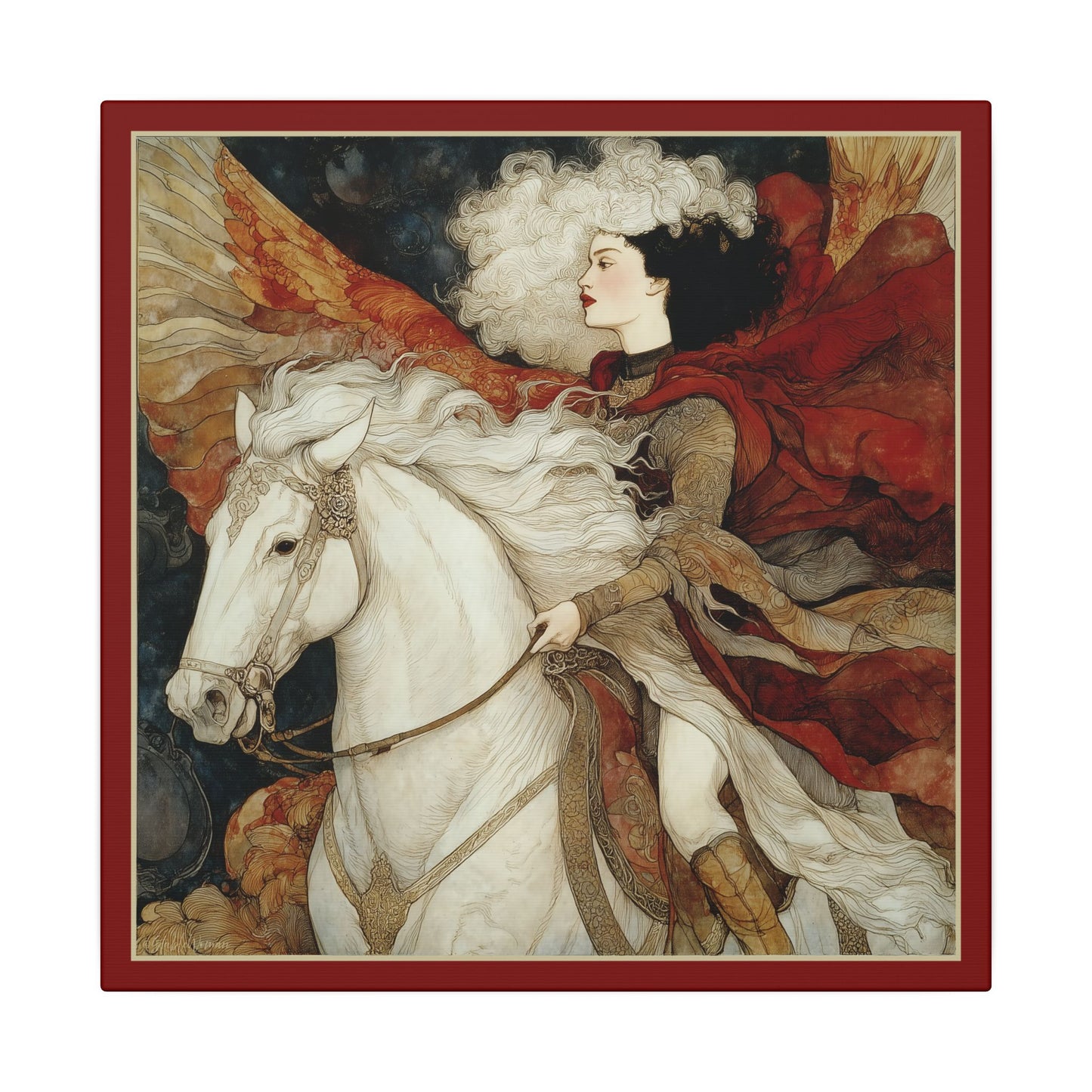 écuyère – Canvas Wall Art