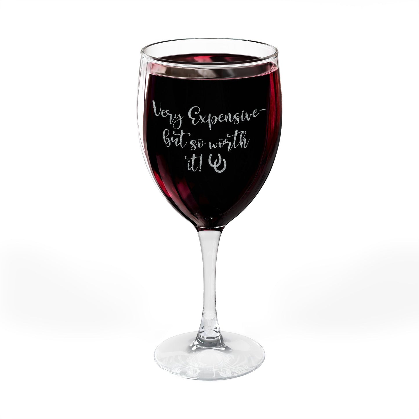 StableWoman™ Engraved Wine Glass – “Very Expensive… but so worth it!”