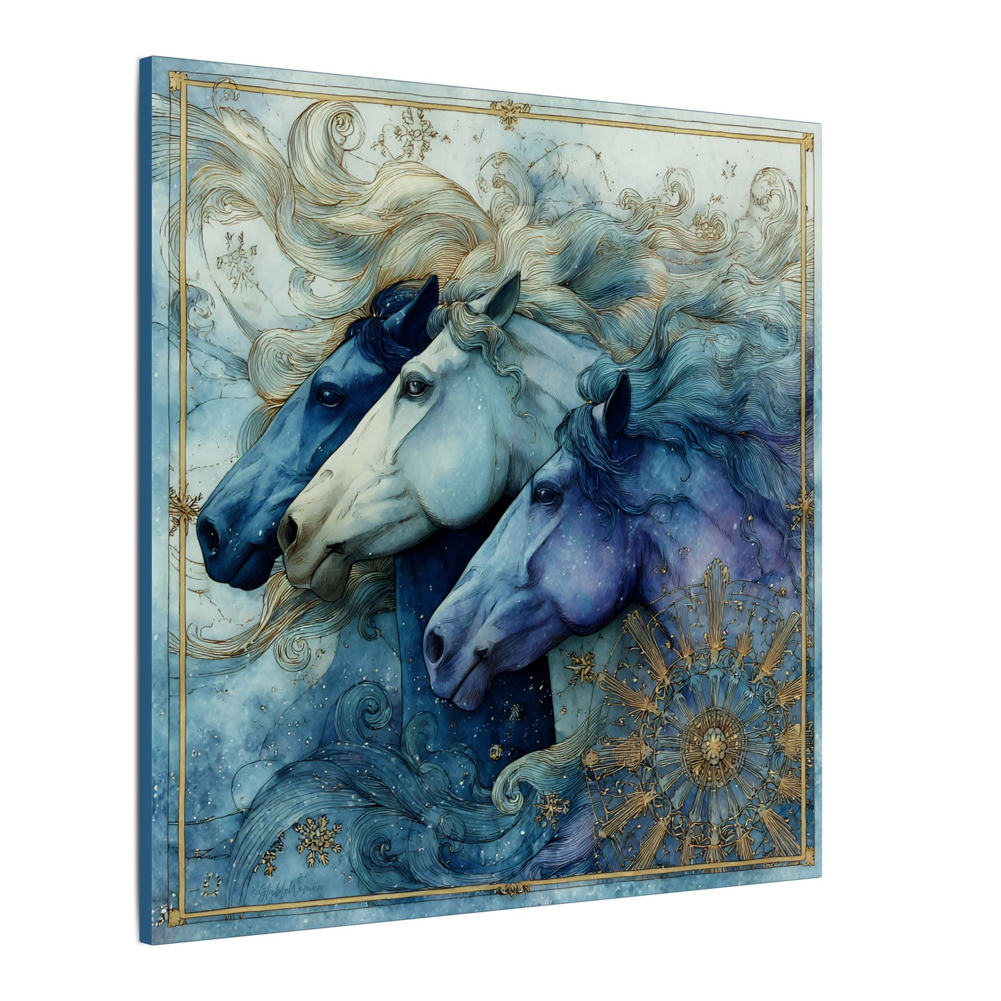 Midnight Gold – Canvas Wall Art