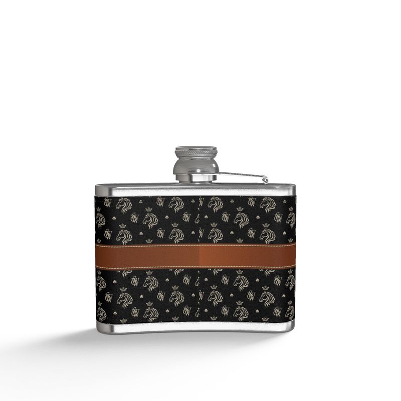 Signature 4oz. Leather Wrapped Flask