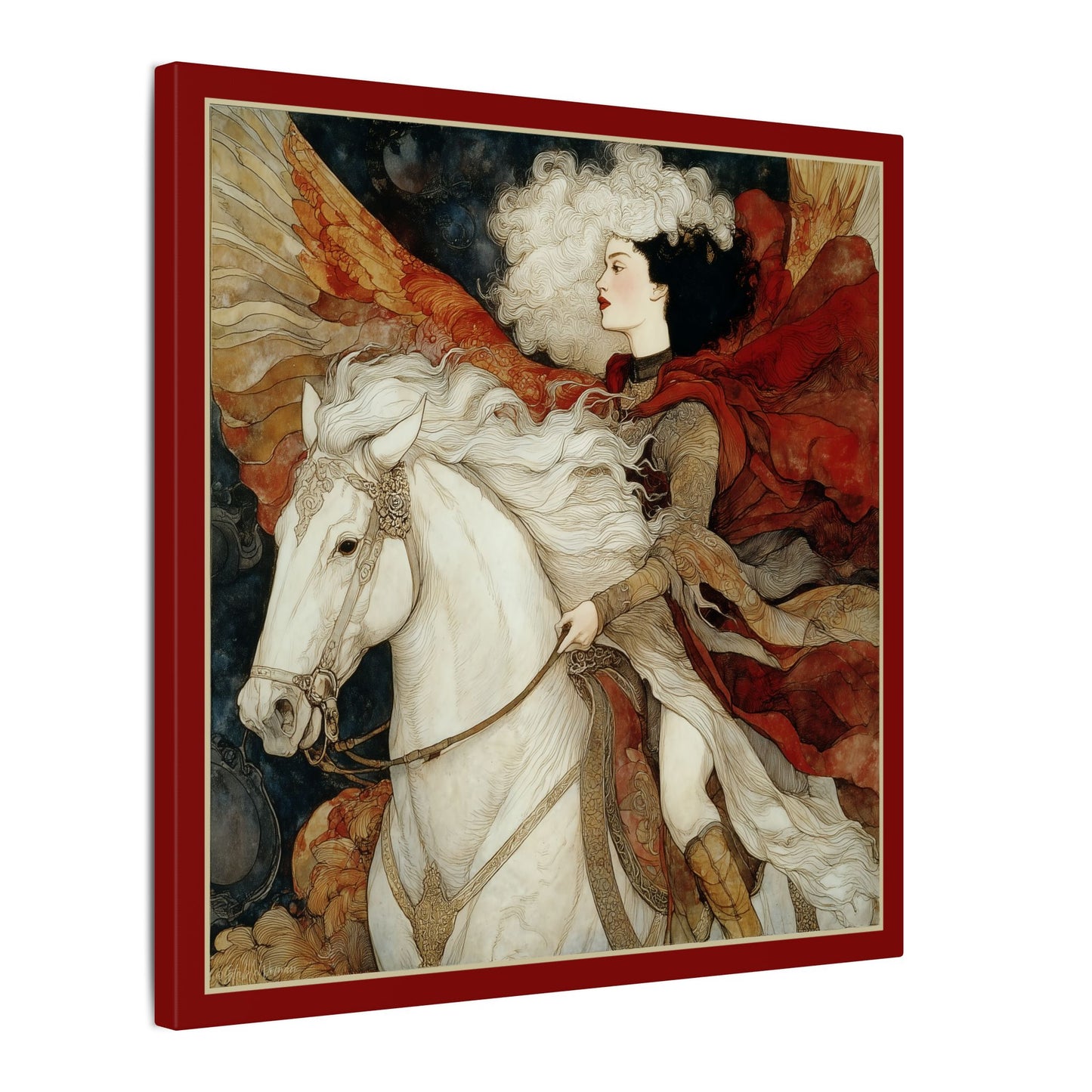écuyère – Canvas Wall Art