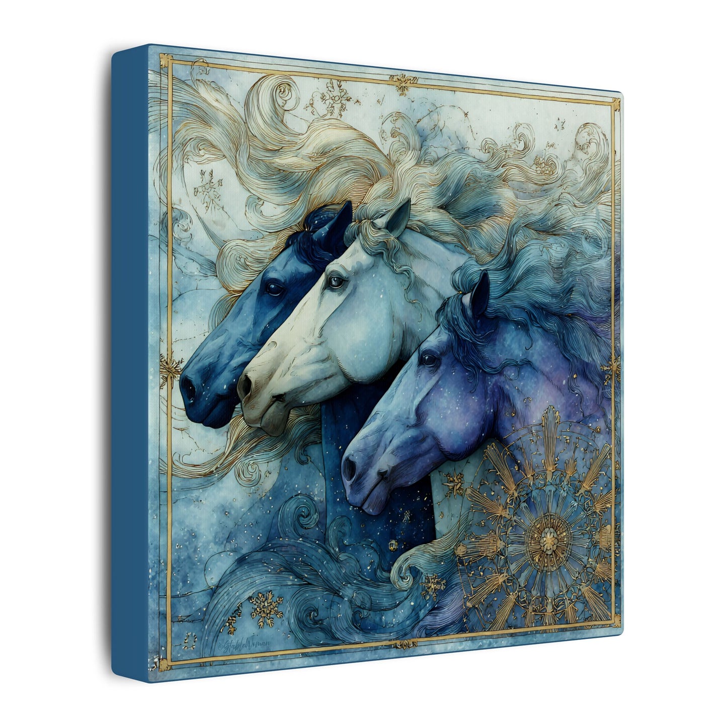 Midnight Gold – Canvas Wall Art