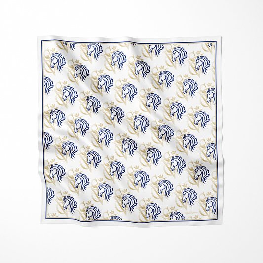 SW Logo with Crowns – Luxury Scarf