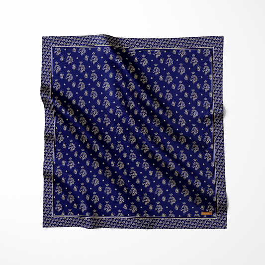 Signature Luxury Scarf – Midnight