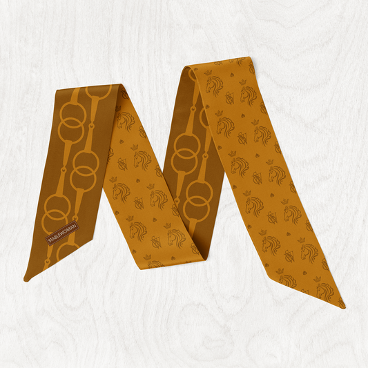 Signature Bits SWilly Scarf – Saffron