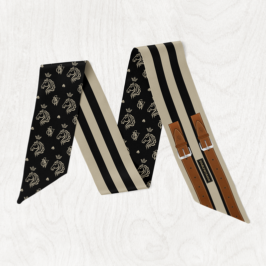 Signature Surcingle SWilly Scarf – Noir