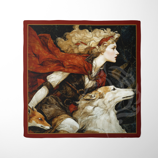 The Three Graces of the Hunt – Luxury Scarf