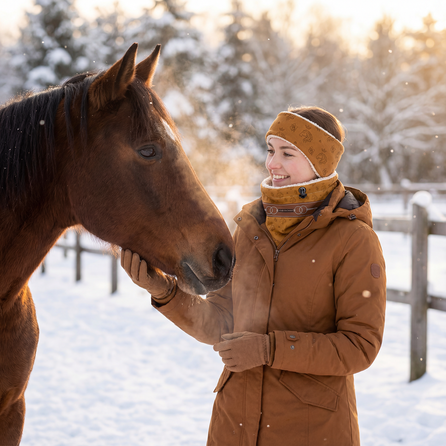 Signature Sherpa Fleece Head Warmer