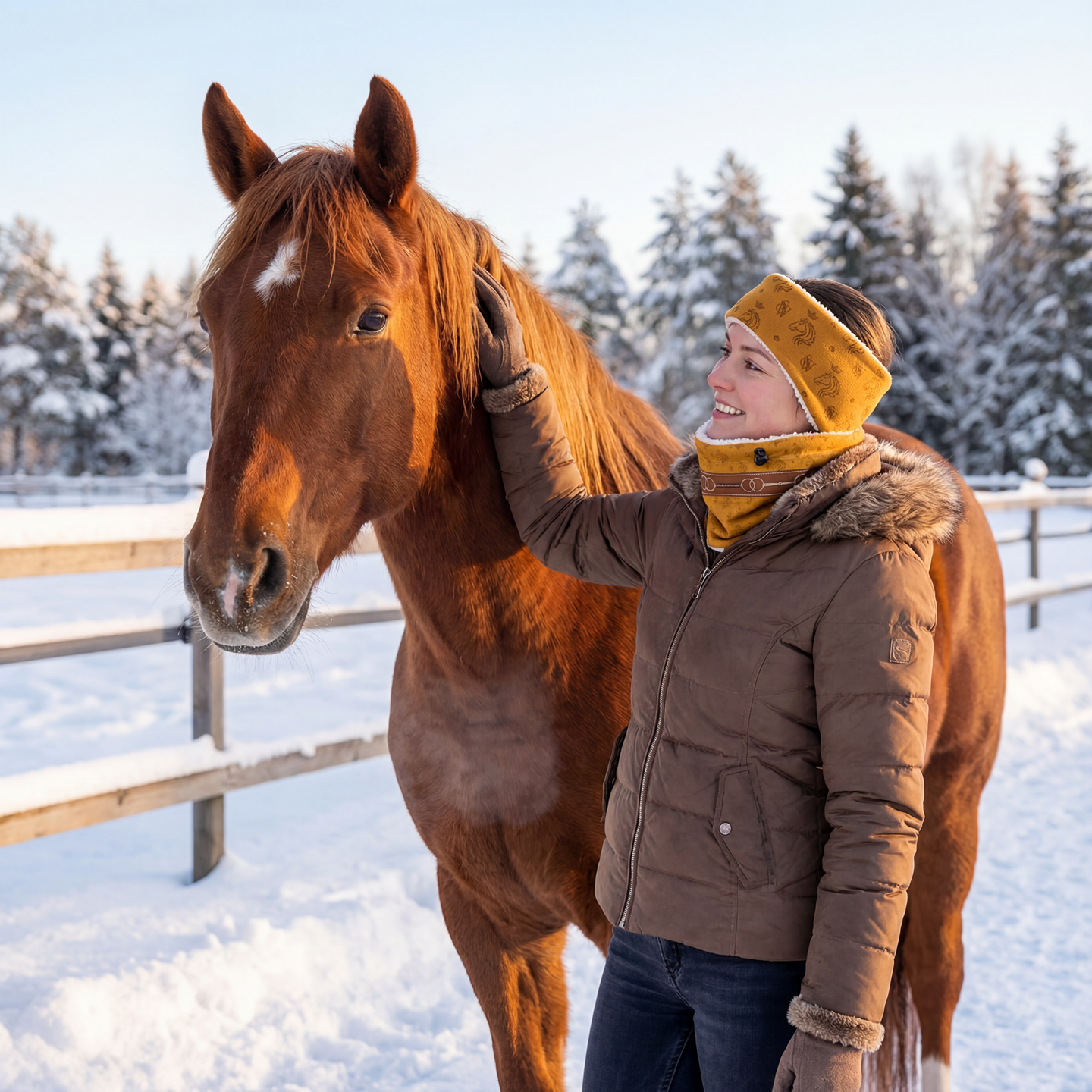 Signature Sherpa Fleece Head Warmer