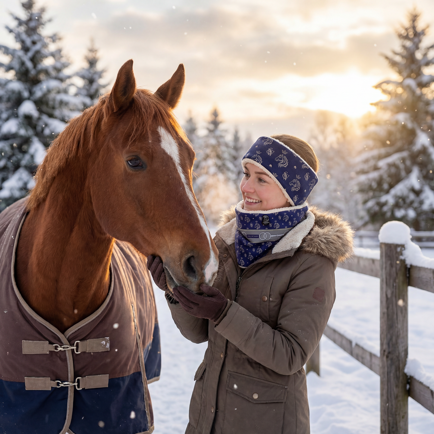 Signature Sherpa Fleece Head Warmer