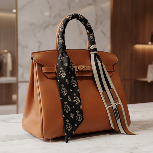 Signature Surcingle SWilly Scarf – Noir